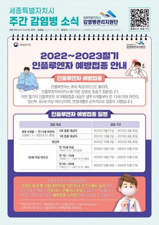 38주 카드뉴스_인플루엔자 예방접종