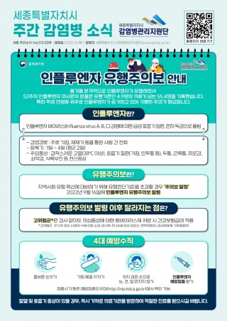 53주 카드뉴스_인플루엔자 유행주의보