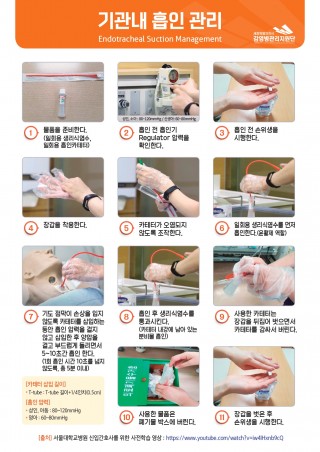기관내 흡인 관리(포스터)