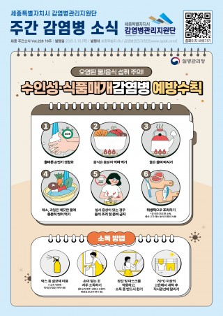 19주_수인성·식품매개 감염병 예방수칙