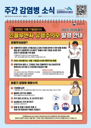 42주_인플루엔자 유행주의보