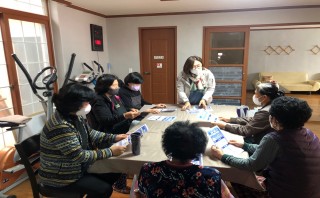 코로나19 동절기 예방접종 홍보 활동 (2개소)