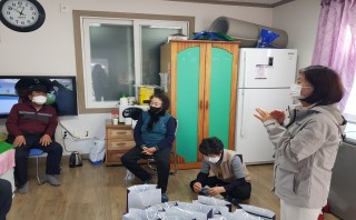 코로나19 동절기 예방접종 홍보 활동 (1개소)